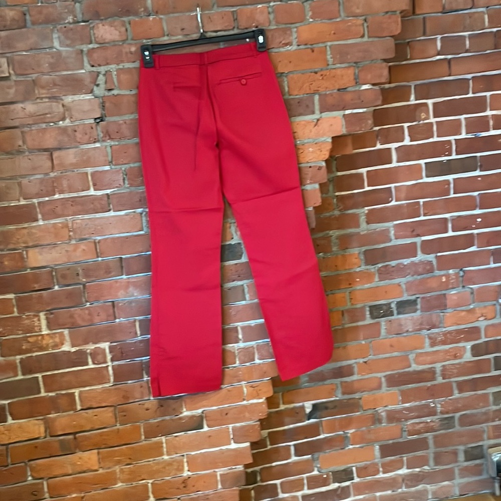 New York & Co Red Pants Size 2 - Picture 2 of 3